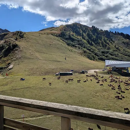 Jolie Etage Eleve Aux Pieds Vue Pistes Apartment La Plagne
